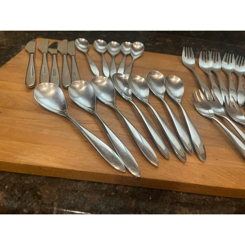 International Stainless - LUCERNE - 27-Piece Flatware Set